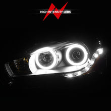 Load image into Gallery viewer, ANZO 2008-2015 Mitsubishi Lancer Projector Headlights w/ Halo Black (CCFL) Headlights ANZO
