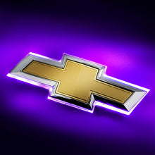 Load image into Gallery viewer, Oracle 16-19 Chevrolet Camaro Illuminated Bowtie - Dual Intensity - UV/Purple SEE WARRANTY Light Accessories and Wiring ORACLE Lighting
