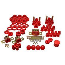 Load image into Gallery viewer, Energy Suspension 80-86 Jeep CJ7 Red Hyper-Flex Master Bushing Set Bushing Kits Energy Suspension
