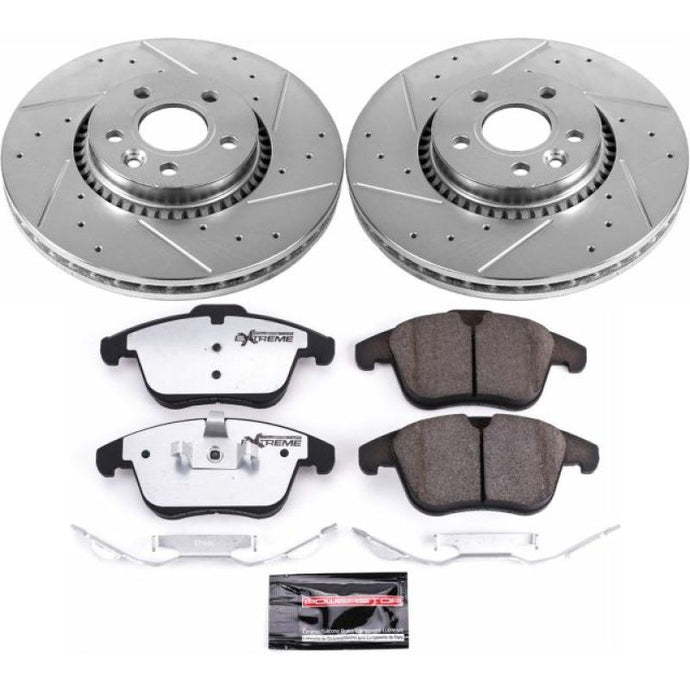 Power Stop 08-15 Land Rover LR2 Front Z36 Truck & Tow Brake Kit Brake Kits - Performance D&S PowerStop   