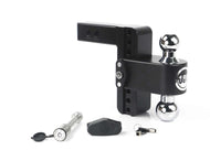 Weigh Safe 180 Hitch 6in Drop Hitch & 2in Shank (10K/12.5K GTWR) w/WS05 - Black Cerakote | CTB6-2-KA-CER-BLA