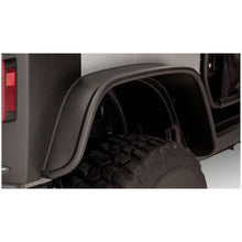 Load image into Gallery viewer, Bushwacker 07-18 Jeep Wrangler Flat Style Flares 2pc Fits 2-Door Sport Utility Only - Black Fender Flares Bushwacker
