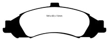 Load image into Gallery viewer, EBC 03-04 Pontiac GTO 5.7 (Solid Rear Rotors) Bluestuff Front Brake Pads Brake Pads - Racing EBC   
