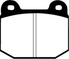 Load image into Gallery viewer, EBC 08+ Lotus 2-Eleven 1.8 Supercharged Greenstuff Front Brake Pads Brake Pads - Performance EBC   
