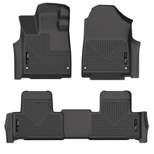Load image into Gallery viewer, Husky Liners 2022 Acura MDX Weatherbeater Black Front &amp; 2nd Seat Floor Liners Floor Mats - Rubber Husky Liners
