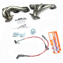 Load image into Gallery viewer, JBA 07-11 Jeep 3.8L V6 1-1/2in Primary Raw 409SS Cat4Ward Header Headers &amp; Manifolds JBA
