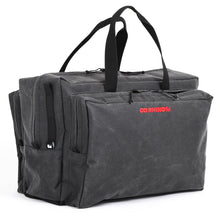 Load image into Gallery viewer, Go Rhino XVenture Gear Bag - Large (13x14x22in. Closed) 12oz Waxed Canvas - Black Cargo Boxes &amp; Bags Go Rhino
