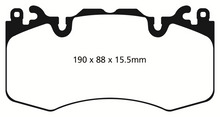 Load image into Gallery viewer, EBC 13+ Land Rover Range Rover 3.0 Supercharged Yellowstuff Front Brake Pads Brake Pads - Performance EBC   
