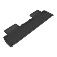 3D MAXpider 22-23 Rivian R1S Kagu 2nd Row Floormats - Black Floor Mats - Rubber 3D MAXpider   