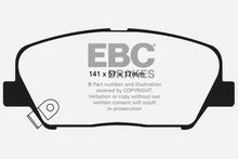 Load image into Gallery viewer, EBC 09+ Hyundai Genesis Coupe 2.0 Turbo Redstuff Front Brake Pads Brake Pads - Performance EBC   
