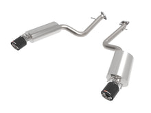 Load image into Gallery viewer, aFe Lexus IS350 14-22 V6-3.5L Takeda Axle-Back Exhaust System- Carbon Fiber Tip Axle Back aFe

