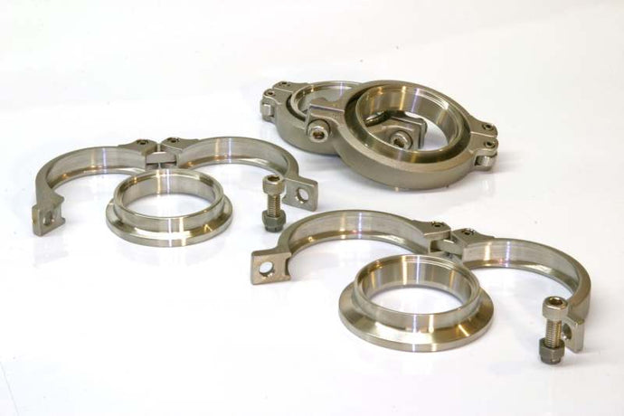 TiAL Sport V50/V60 Inlet/Outlet V-Band Clamp Set (Drop Ship Only/Must Order w/V60/V50 Wastegate) Clamps TiALSport