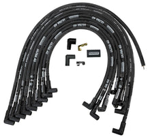 Load image into Gallery viewer, Moroso Chevrolet Big Block Ignition Wire Set - Ultra 40 - Sleeved - HEI - Crab Cap - 90 Degree - Blk Spark Plug Wire Sets Moroso
