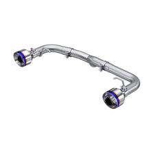 Load image into Gallery viewer, MBRP 2022 Subaru BRZ 2.4L/Toyota GR86 2.4L 2.5in Dual Split Rear Exit w/5in OD Burnt End Tips - T304 Axle Back MBRP
