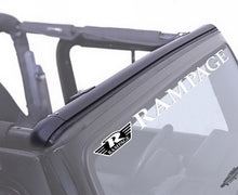 Load image into Gallery viewer, Rampage 1997-2006 Jeep Wrangler(TJ) Windshield Channel - Black Soft Tops Rampage
