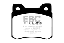 Load image into Gallery viewer, EBC 84-86 Mercedes-Benz 190/190E 2.3 Ultimax2 Rear Brake Pads Brake Pads - OE EBC   
