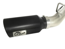 Load image into Gallery viewer, aFe MACHForce XP Exhaust Aluminized Dual Split DPF Back 11-15 GM Diesel Truck V8-6.6L (td) (BLK tip) DPF Back aFe
