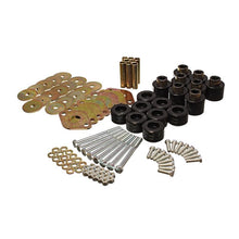Load image into Gallery viewer, Energy Suspension Body Mount Set 1in Lift W/Hardware - Black Bushing Kits Energy Suspension
