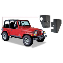 Load image into Gallery viewer, Bushwacker 97-06 Jeep Wrangler Trail Armor Rear Corners - Black Body Armor &amp; Rock Rails Bushwacker
