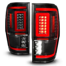 Load image into Gallery viewer, ANZO 19-22 Ford Ranger Full LED Taillights w/ Lightbar Sequential Signal Black Housing/Clear Lens Tail Lights ANZO
