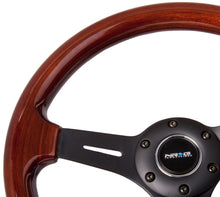 Load image into Gallery viewer, NRG Classic Wood Grain Steering Wheel (330mm) Wood Grain w/Matte Black 3-Spoke Center Steering Wheels NRG

