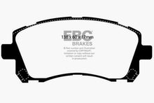 Load image into Gallery viewer, EBC 98-02 Subaru Forester 2.5 Yellowstuff Front Brake Pads Brake Pads - Performance EBC   
