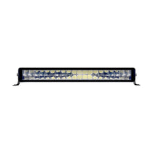 Load image into Gallery viewer, Go Rhino Xplor Blackout Series Dbl Row LED Light Bar (Side/Track Mount) 21.5in. - Blk Light Bars &amp; Cubes Go Rhino   
