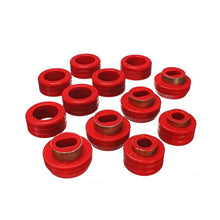 Load image into Gallery viewer, Energy Suspension 83-04 GM S-10/S-15 PU 2WD/4WD Red Body (Cab) Mount Set Bushing Kits Energy Suspension
