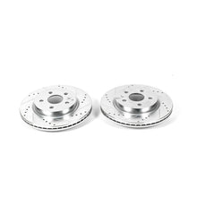 Load image into Gallery viewer, Power Stop 2010 Buick Allure Rear Evolution Drilled &amp; Slotted Rotors - Pair Brake Rotors - Slot &amp; Drilled PowerStop
