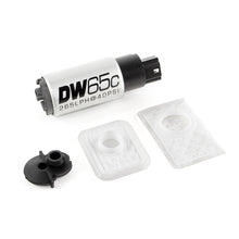 Load image into Gallery viewer, DeatschWerks 97-04 Jeep Wrangler 2.5L/4.0L DW65C 265lph Compact Fuel Pump w/ Install Kit Fuel Pumps DeatschWerks
