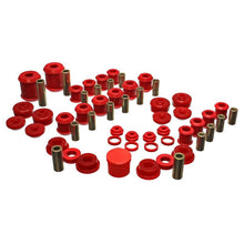 Load image into Gallery viewer, Energy Suspension 95-99 Mitsubishi Eclipse FWD/AWD Red Hyper-flex Master Bushing Set Bushing Kits Energy Suspension
