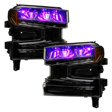 Load image into Gallery viewer, Oracle 19-21 Silverado/Sierra 1500 RGB Demon Eye Headlight Kit - w/o Controller SEE WARRANTY Headlights ORACLE Lighting
