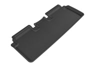 3D MAXpider 2012-2020 Tesla Model S Kagu 2nd Row Floormats - Black Floor Mats - Rubber 3D MAXpider   