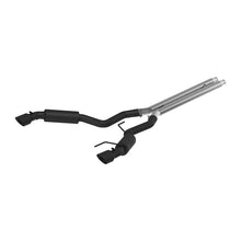 Load image into Gallery viewer, MBRP 15-17 Ford Mustang GT 5.0 3in Cat Back Dual Split Rear Race Version 4.5in Tips - Black Coated Catback MBRP

