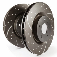 Load image into Gallery viewer, EBC 05-10 Chrysler 300C 5.7 GD Sport Front Rotors Brake Rotors - Slot &amp; Drilled EBC   
