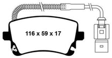Load image into Gallery viewer, EBC 09-11 Audi A6 Quattro 3.0 Supercharged Redstuff Rear Brake Pads Brake Pads - Performance EBC   
