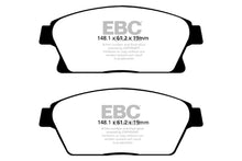 Load image into Gallery viewer, EBC 13+ Buick Encore 1.4 Turbo Yellowstuff Front Brake Pads Brake Pads - Performance EBC   
