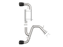 Load image into Gallery viewer, aFe 21-22 Hyundai Veloster N L4-2.0L Takeda 3in 304 SS Axle-Back Exhaust System w/ Black Tip Axle Back aFe
