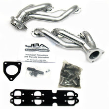 Load image into Gallery viewer, JBA 03-13 GM Truck 4.3L V6 1-1/2in Primary Silver Ctd Cat4Ward Header Headers &amp; Manifolds JBA
