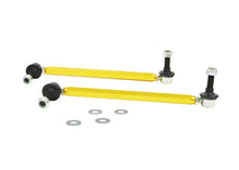 Load image into Gallery viewer, Whiteline 18-19 Kia Stinger Front Sway Bar Link Assembly Heavy Duty Adjustable Steel Ball Sway Bar Endlinks Whiteline
