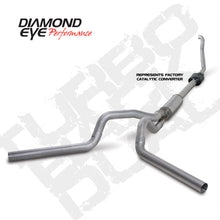 Load image into Gallery viewer, Diamond Eye KIT 4in TB DUAL AL: 94-97 FORD 7.3L F250/F350 PWRSTROKE NFS W/ CARB EQUIV STDS Turbo Back Diamond Eye Performance
