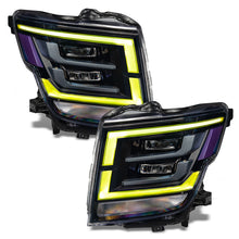Load image into Gallery viewer, Oracle 21-22 Nissan Titan RGB+W Headlight DRL Upgrade - ColorSHIFT w/ Simple Controller SEE WARRANTY Headlights ORACLE Lighting
