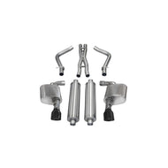 Corsa 2012-2014 Dodge Charger SRT-8 6.4L V8 Black Xtreme Cat-Back Exhaust | 14464BLK