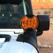 Load image into Gallery viewer, KC HiLiTES 6in. Light Shield for SlimLite LED - Amber Light Covers and Guards KC HiLiTES
