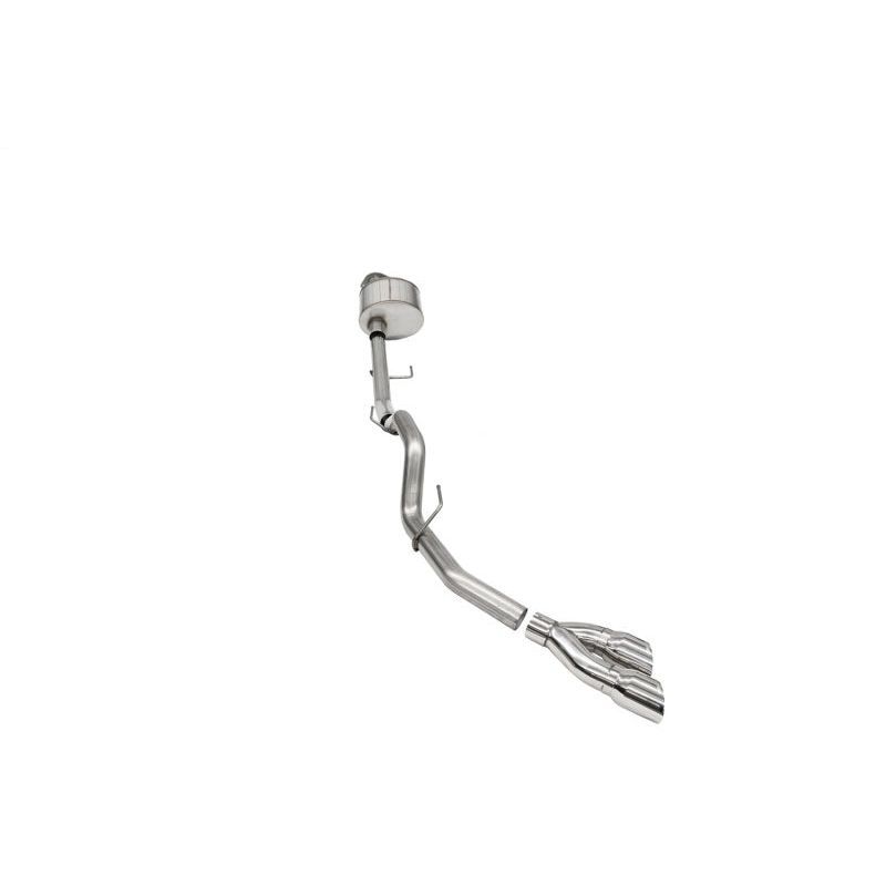 Corsa 2021-2024 Ford F-150 Regular Cab/6.5in Bed 5.0L V8 Xtreme Cat-Back Single Side Exit-Polished Catback CORSA Performance