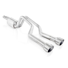 Load image into Gallery viewer, Stainless Works 2006-09 Trailblazer SS 6.0L 2-1/2in Chambered Exhaust Y-Pipe Center Bumper Exit Catback Stainless Works

