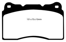 Load image into Gallery viewer, EBC 04-08 Acura TL 3.2 (Manual)(Brembo) Redstuff Front Brake Pads Brake Pads - Performance EBC   
