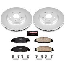 Load image into Gallery viewer, Power Stop 08-14 Cadillac CTS Front Z17 Evolution Geomet Coated Brake Kit Brake Kits - Performance Blank PowerStop
