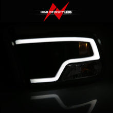 Load image into Gallery viewer, ANZO 09-18 Dodge Ram 1500 Plank Style Projector Headlights Black w/ Halo Headlights ANZO
