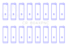 Load image into Gallery viewer, King Ford 260CI / 289CI / 302CI 5.0L Windsor Coated Performance Rod Bearing Set Bearings King Engine Bearings
